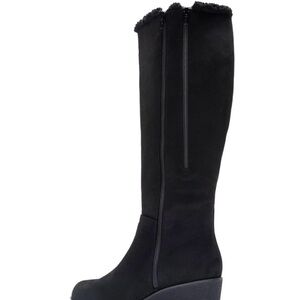 Women's Black Knee-High Boots